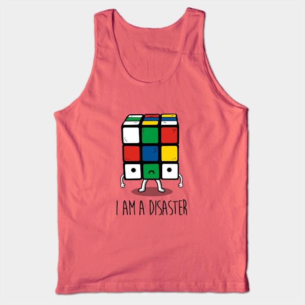 I am a disaster Tank Top by Melonseta